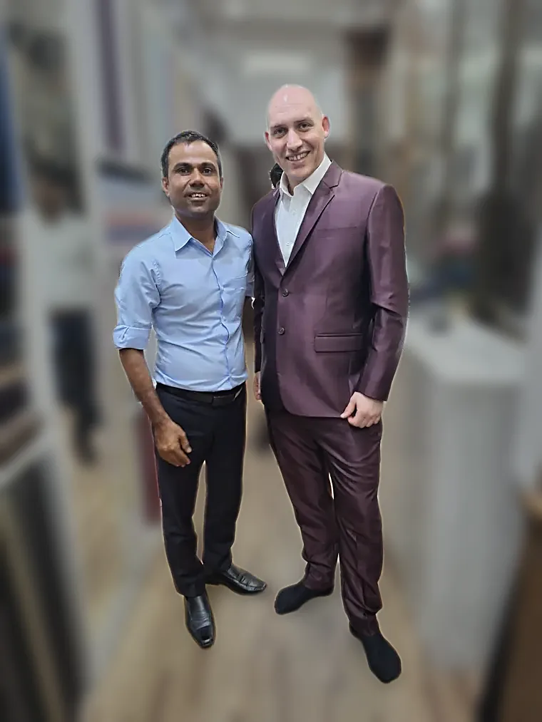 Photograph attached by Daniel Benker to their Google review of The Boss Tailor.