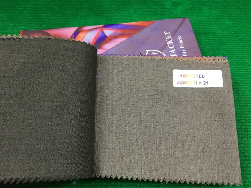 Suiting bunches - the cloth is chosen with you, by hand.